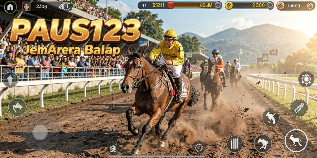 Tampilan gameplay PAUS123 yang mendebarkan dan realistis.