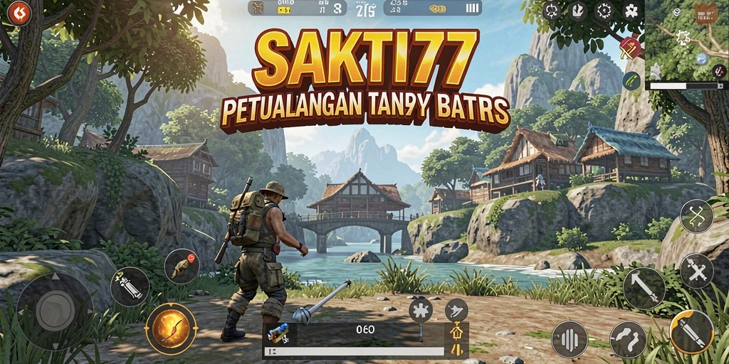 Gameplay SAKTI77 yang menampilkan eksplorasi dunia terbuka yang luas.