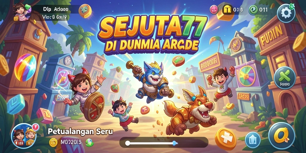 Screenshot gameplay SEJUTA77 menampilkan aksi seru dalam permainan arcade.